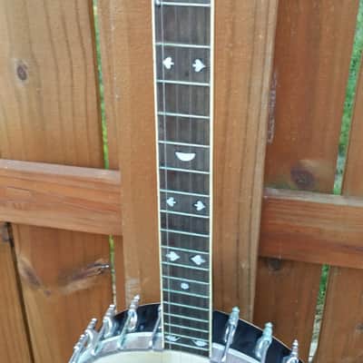 1960's Gretsch Made Bacon 5 String Longneck Folk Banjo Pete Seeger image 3