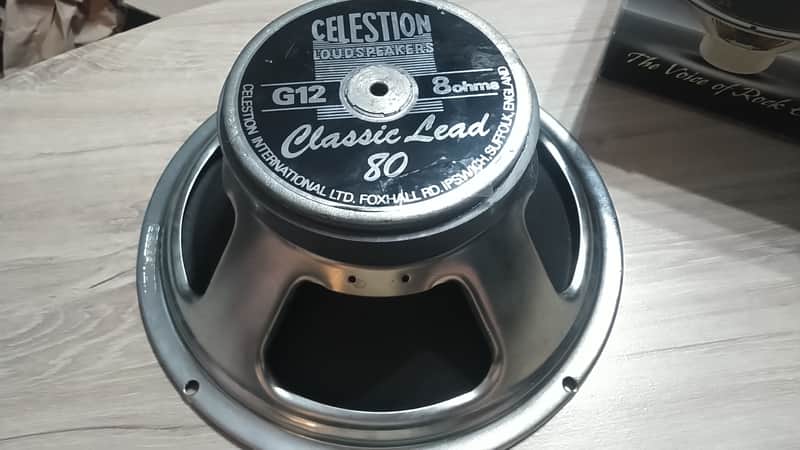 Celestion Classic Lead 80 8 ohm 2000 - silver image 1