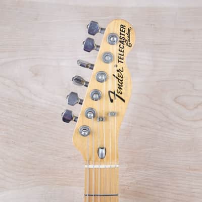 Fender CTC-55M Telecaster Custom Reissue MIJ 1984 Black TC-72 Vintage Japan Fujigen w/ Bag image 22