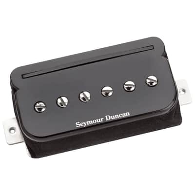 SHPR-2B P-Rails Bridge Black Seymour Duncan image 1