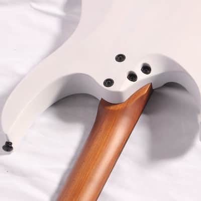 Balaguer Guitars / Diablo Standard with Hipshot Hardtail Bridge Satin Trans White New! [92276] image 10