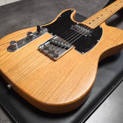 Fender Telecaster 1977 LH Left Hand Natural Ash Custom Gibson PAF Humbucker Vintage 70s American Tele USA 1970's Lefty Guitar image 12