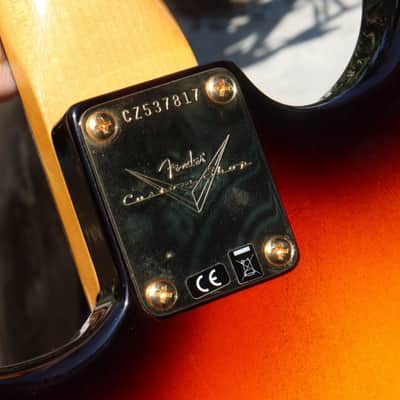 Fender Custom shop SRV Signature Nos Sunburst 2019 image 8