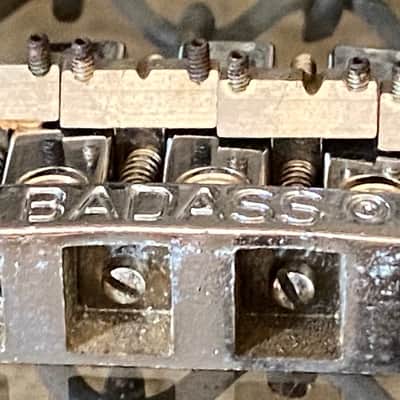 Leo Quan Badass Bass I Bridge 1970'-80's - Chrome image 3