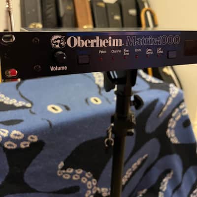 Oberheim Matrix 1000 Rackmount 6-Voice Synthesizer 1987 - Black