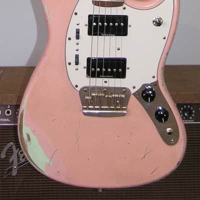 Custom Duo-Sonic type  Relic Shell Pink image 2