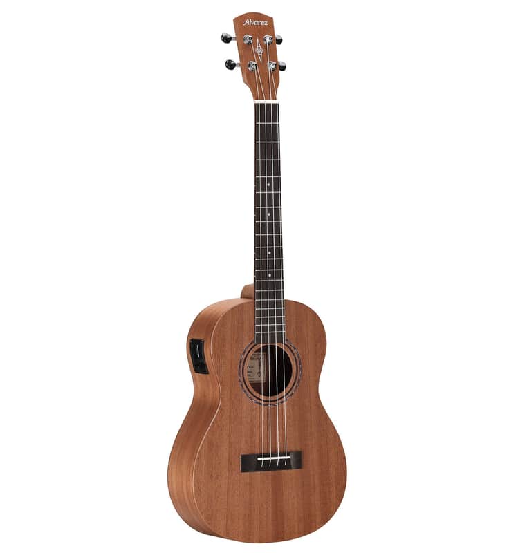 Alvarez RU22BE Regent Baritone Acoustic-Electric Ukulele (Natural Satin) image 1