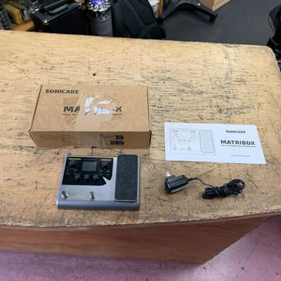 Used Sonicake Matribox QME-50 Multi Effects Guitar Pedal with Original Box & AC Adapter image 1