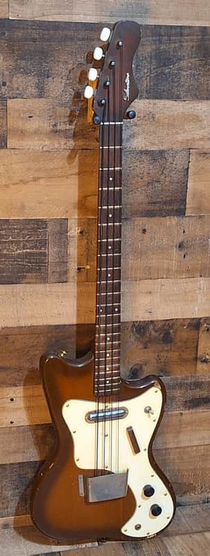 1964 Silvertone 1442 Bass - Tobacco Burst - image 1
