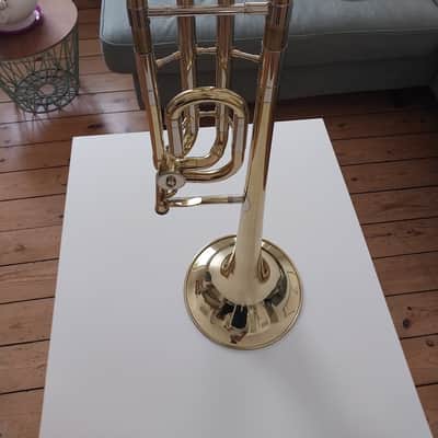 Trombone Courtois Paris 151 - very rare - medium size bore image 5