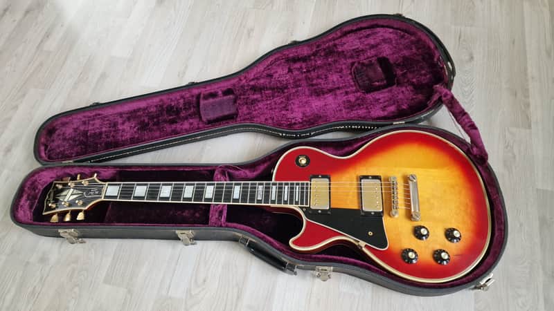 Gibson Les Paul Custom 1974 20th Anniversary Sunburst - LH Left Hand Lefty image 1
