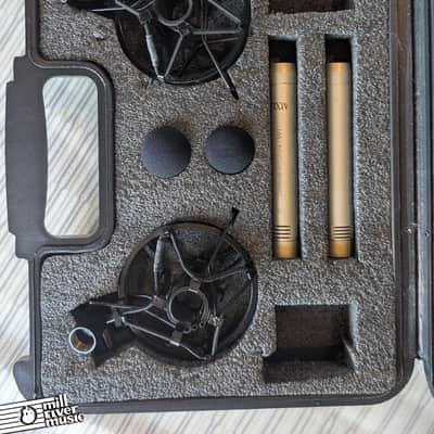 MXL 991 small diaphragm condenser pair w/ case and Shock mounts image 3