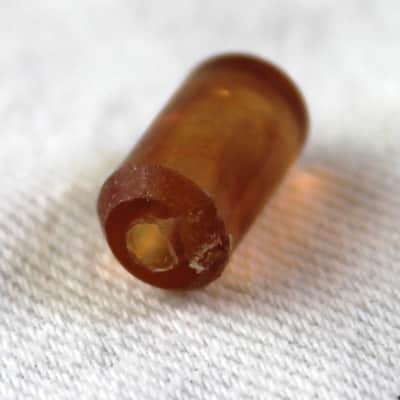 Diatonic Button Accordion Part - Clear Orange Bass Button 6.8mm x 13.5mm image 2