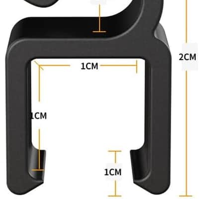20 Pack Boom Arm Cable Clips Microphone Stand Cable Clip Plastic Cord Organizer Mic Arm Wire Holder Clamp Management for Wired Microphone Vocal Dynamic Microphones Arm Mic Stand image 3