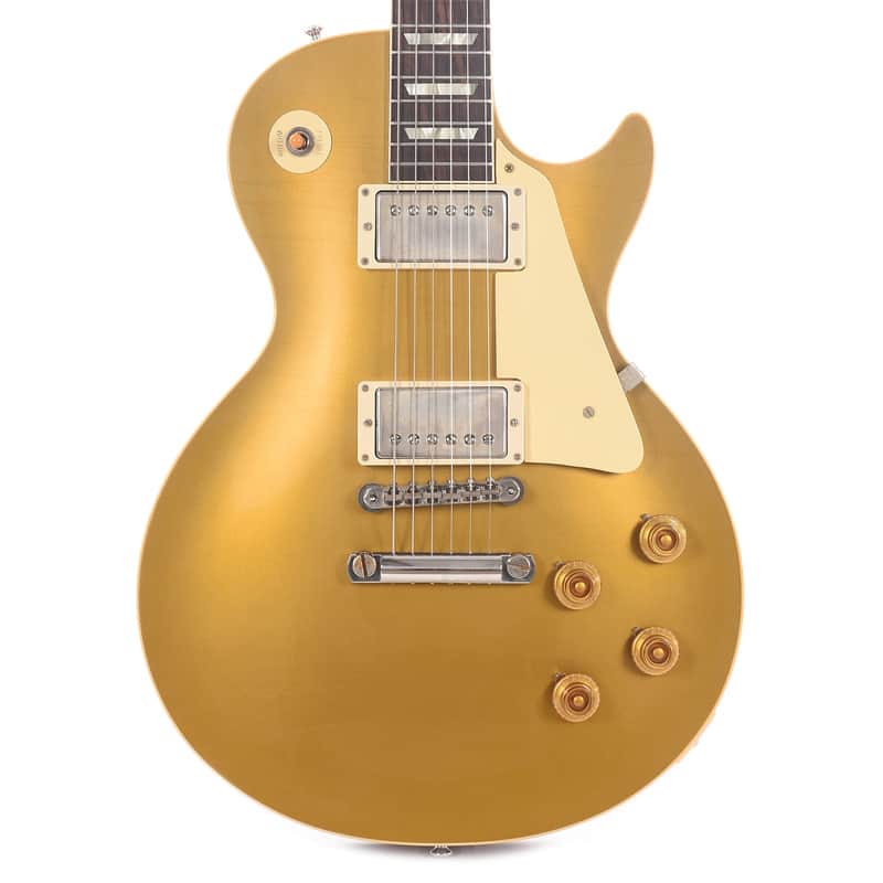Gibson Custom Shop Murphy Lab '57 Les Paul Goldtop Reissue Ultra Light Aged image 2
