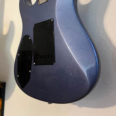 Yamaha RGX112 Super Strat Taiwan - 1988 - Light Blue Metallic w/ Gig Bag image 10