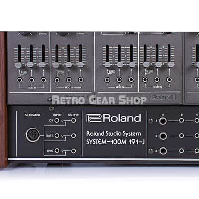 Roland System 100m Rate Vintage Analog Synthesizer Modular 100 M 112 121 130 140 150 image 2
