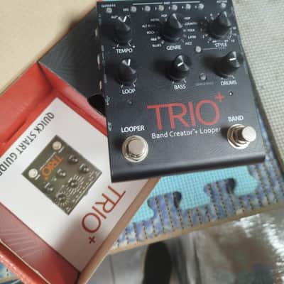 DigiTech TRIO Plus Band Creator + Looper 2010s - Black image 1