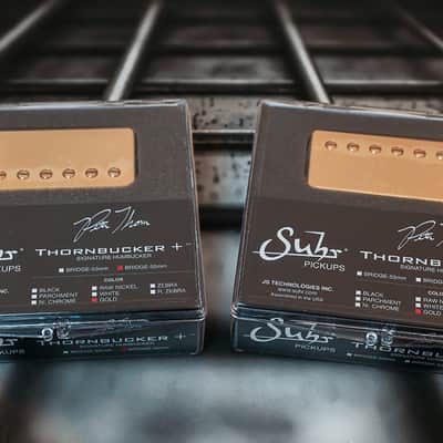 SUHR Thornbucker + GOLD - 50mm Bridge / Thornbucker 50mm Neck Humbucker