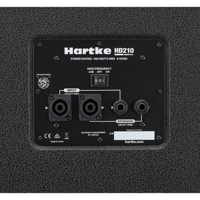 Hartke HyDrive HD 210 Bass Cabinet - 210W 2-Channel image 4