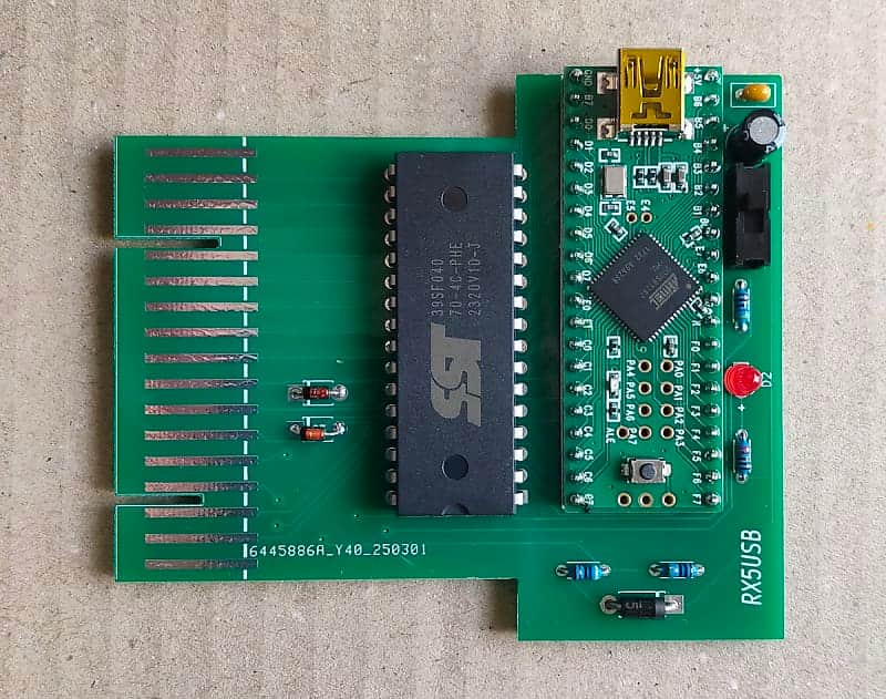 RX5USB cartridge for Yamaha RX-5 rhythm machine WRC image 1