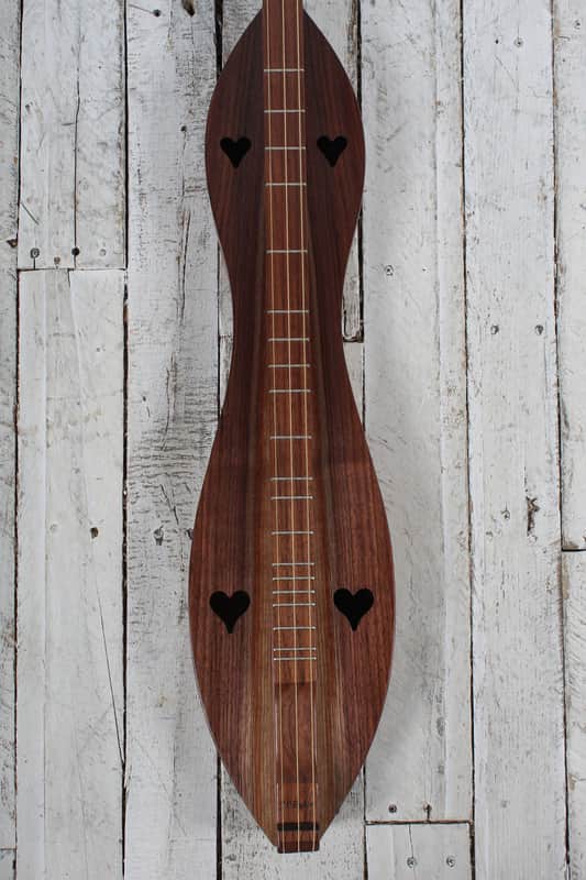 McSpadden 3 String Bass Dulcimer Flathead Hourglass Bass Dulcimer with Gig Bag image 1
