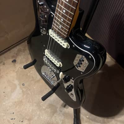 1962 Fender Jaguar Reissue- Piano Black image 2