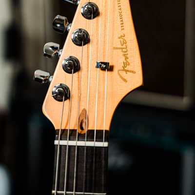 Fender American Ultra II Stratocaster HSS Solar Flare Ebony Board image 6
