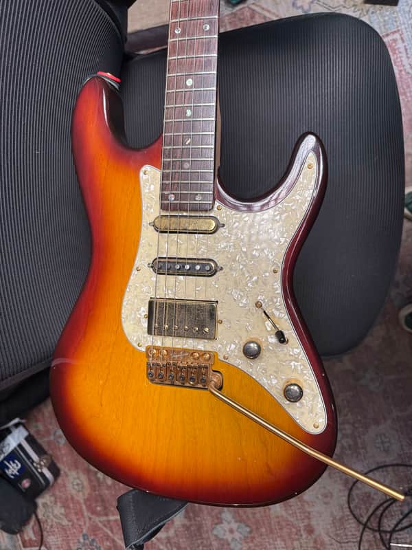 Valley Arts Custom Pro. (Upgrades) 1995 Sun Burst, Seymour Duncan, Vega Trem image 1
