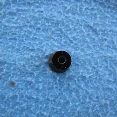 Black Strap Button Vintage Fender Style Strap Button Missing Screw But Cool Black Vintage Fender Style Strap Button image 3