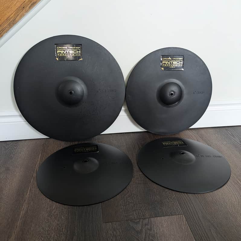 Pintech Cross Trainer Practice Cymbal Set - 18", 16", 14", 14" image 1
