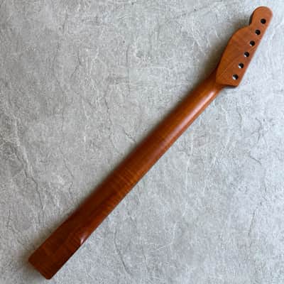 Tele Guitar Neck Mahogany  22 Fret Rosewood Fingerboard,  Satin Finish image 3
