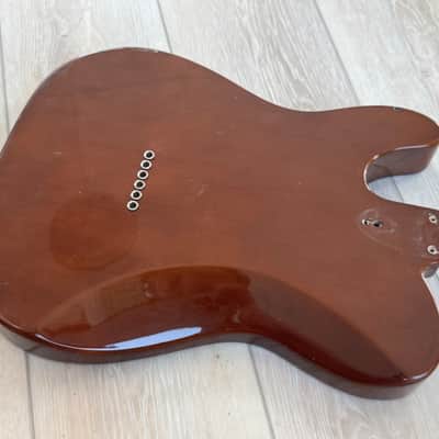 2003 Vintage Fender 1970 Telecaster Deluxe 72 73 75 Tele Mocha BODY image 13