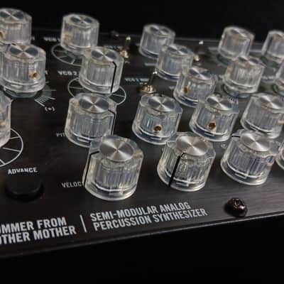 33-Piece Moog-Inspired Aftermarket DFAM Full Knob Kit New Production - Clear/Aluminum image 12