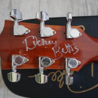 Gibson SG / Les Paul Dickey Betts Custom Shop Aged & Signed Signature 2011 "From One Brother To Another" image 7