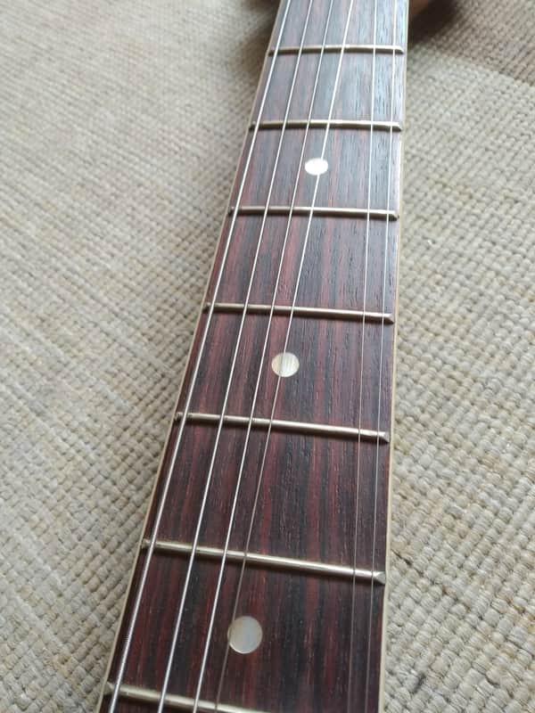 Teisco EG 2 Red Sunburst - 'Hertiecaster' Japan 60s/70s vintage