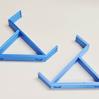 Electric Blue Color 45 Degree Angle Stands For Korg Volca Sample Sampler Korg Volca Mix - Made in USA image 5