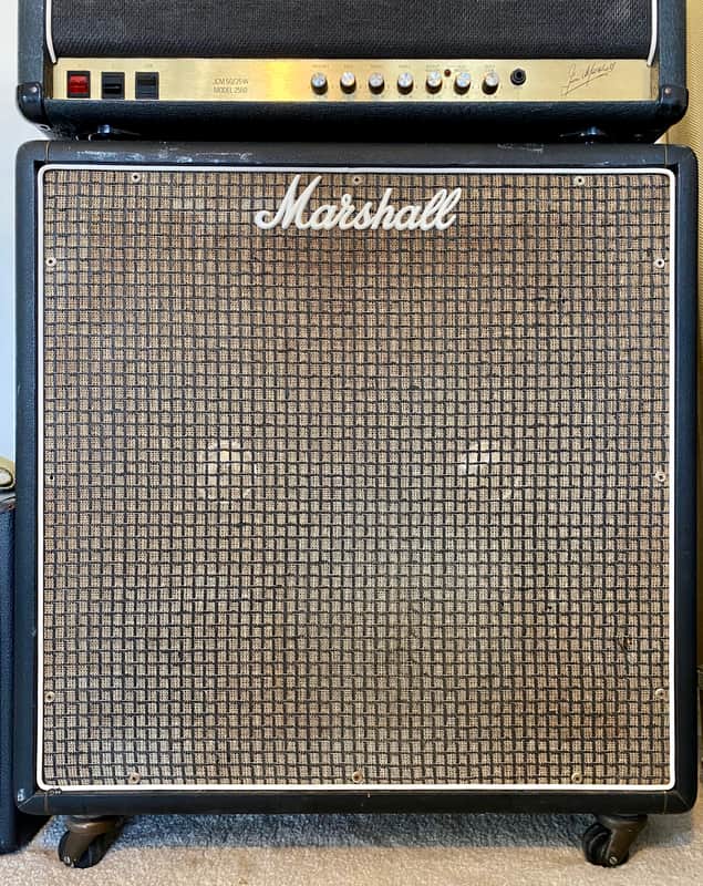 1972 Marshall Checkerboard 2064 Vintage Bass Cabinet image 1