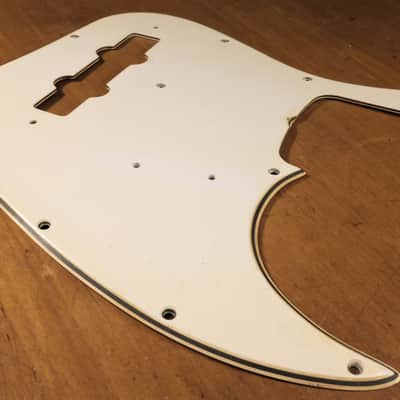 Fender Jazz Bass Pickguard 1967 - W/B/W, VG+ Condition image 4