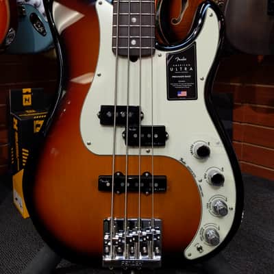Fender American Ultra Precision Bass - Ultra Burst image 3