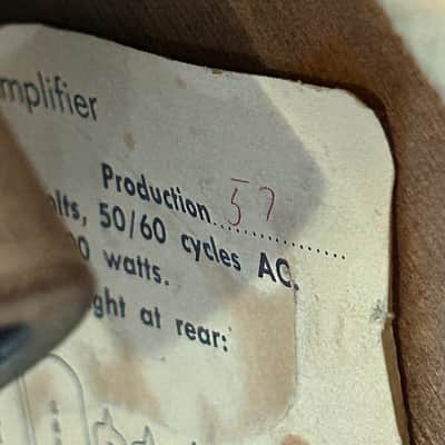 Fender Bassman 6G6-B 50w Head 1963 image 7