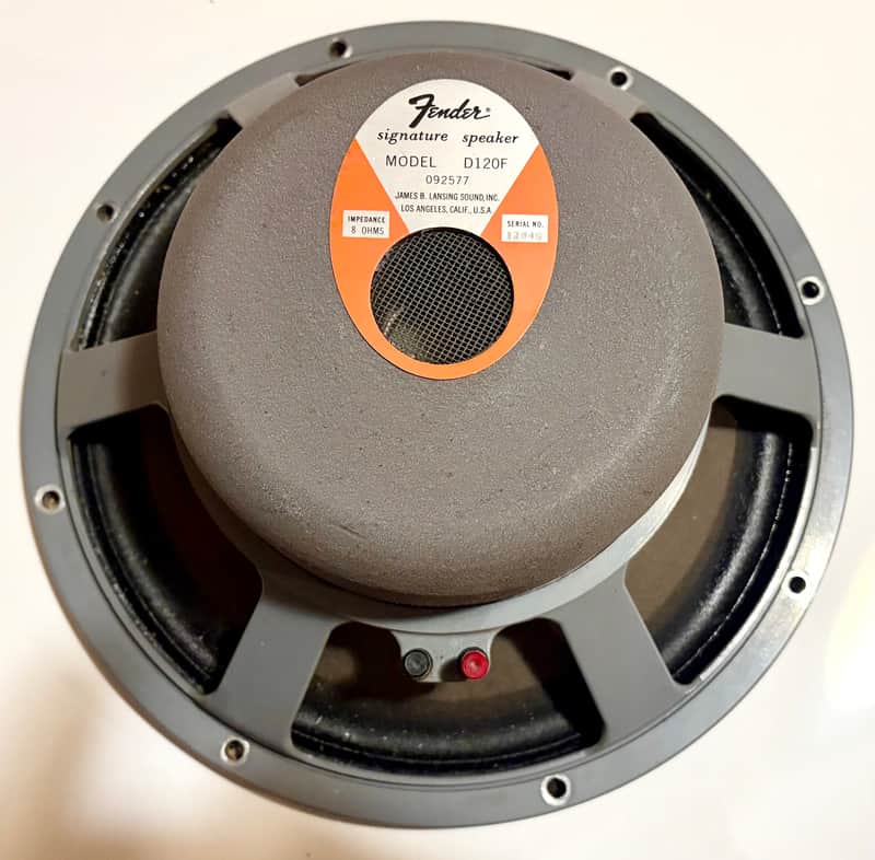 Original JBL D120f Fender 1969-1972 - Gray image 1