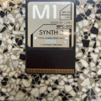 Korg M1 Synth 3 Program Expansion Card