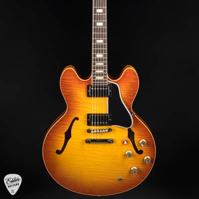 Gibson Custom Shop PSL '64 ES-335 Figured Reissue Gloss Antiquity Burst 7.14 #140692 image 3