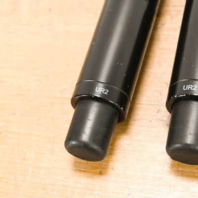 Shure UR4D Wireless Receiver w/ two UR2/SM58 Handheld Mics - L3 Band CG0128N image 19