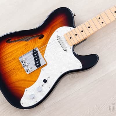 2024 Fender Heritage ‘60s Telecaster Thinline Sunburst Lacquer, Ash Body w/ Hangtags, Japan MIJ image 1