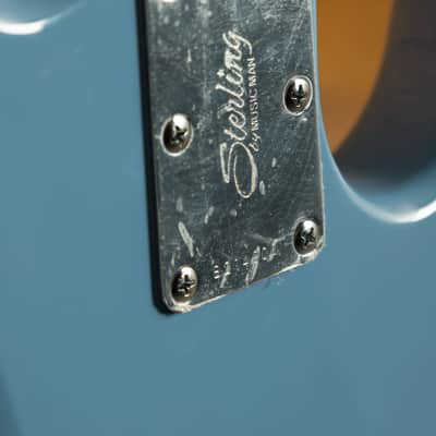 Sterling RAY4LH SUB Series StingRay Bass - Chopper Blue - Left-Handed image 8