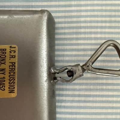 Vintage J.C.R. 7.5" Hand-Held Bongo Bell (Campana) - Cali Rivera Bronx NY image 10