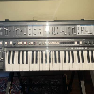 UDO Audio Super 6 12-Voice Polyphonic Binaural Analog-Hybrid Synthesizer with Decksaver and all packaging image 2