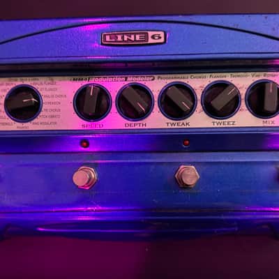 Line 6 MM4 Modulation Modeler 2010s - Blue image 1
